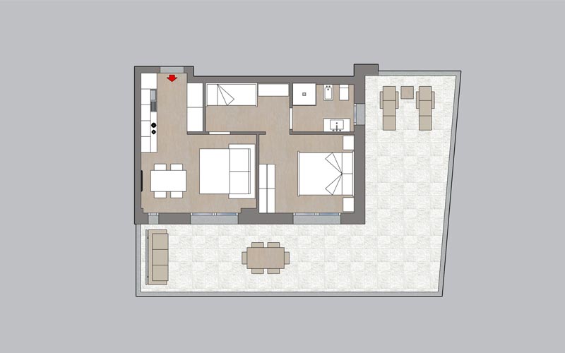 Three-room Roma