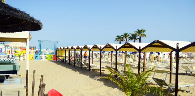 La spiaggia Calypso